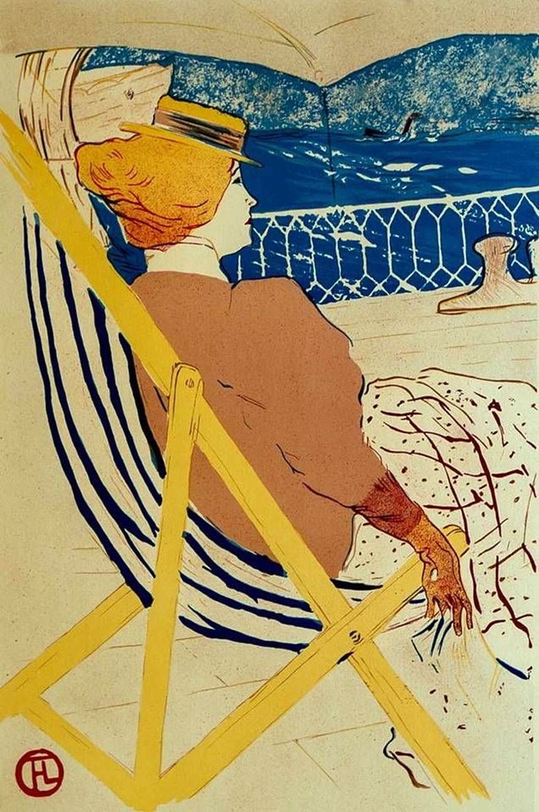 54: e passagerare   Henri de Toulouse Lautrec