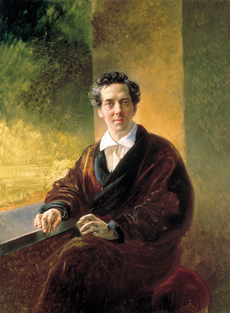 Porträtt av greve B. A. Perovsky   Karl Bryullov