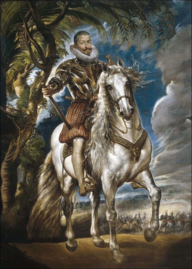 Porträtt av hertigen av Lerma   Peter Rubens