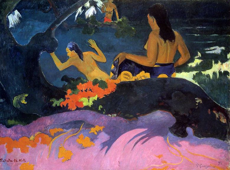 Nära havet   Paul Gauguin