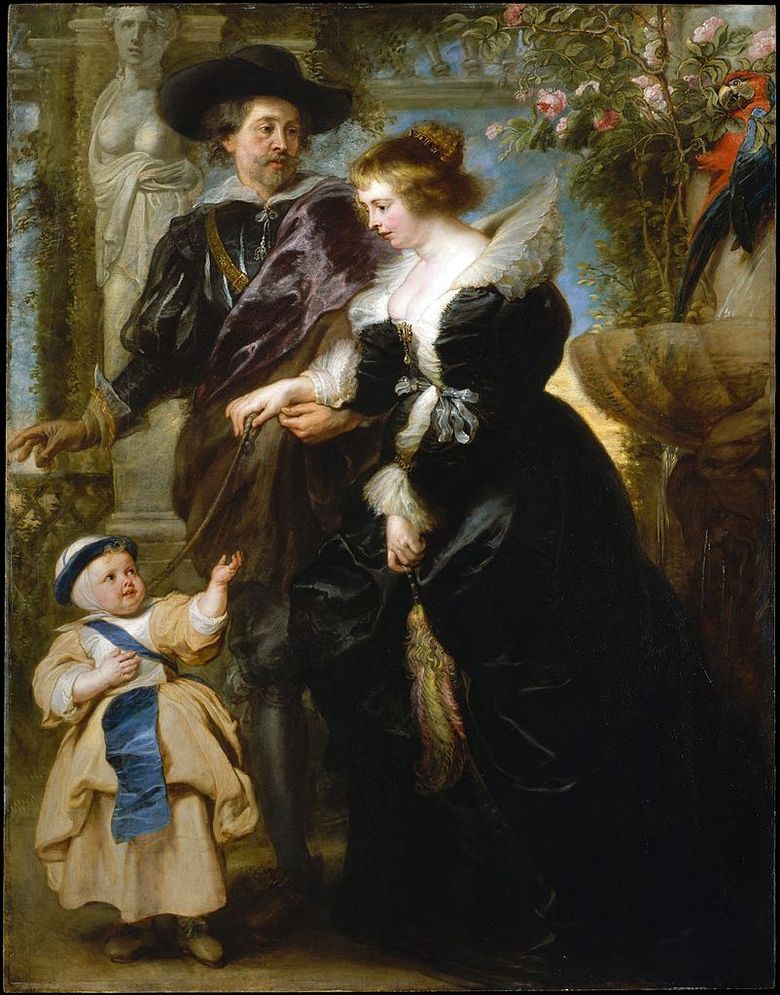 Peter Rubens, hans fru Helen Fourment och deras son   Peter Rubens
