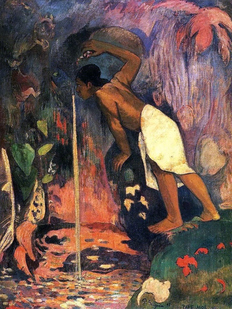 Mysterious Water (Mysterious Source)   Paul Gauguin