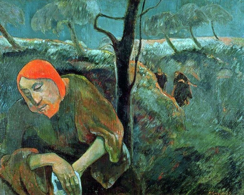 Be för koppen (Kristus i Getsemane trädgård)   Paul Gauguin