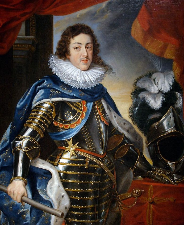 Porträtt av Louis XIII, King of France   Peter Rubens