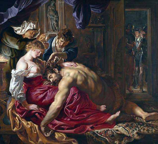 Samson och Delilah   Peter Rubens