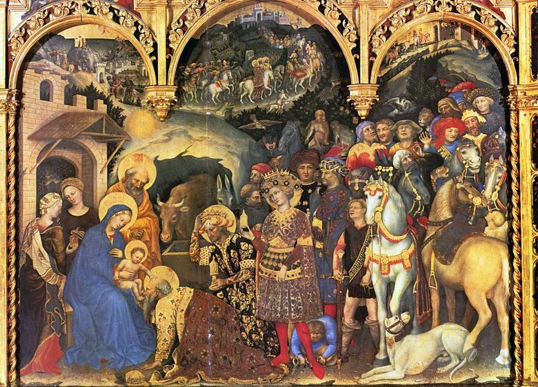 Tillbedjan av Magi   Gentile da Fabriano