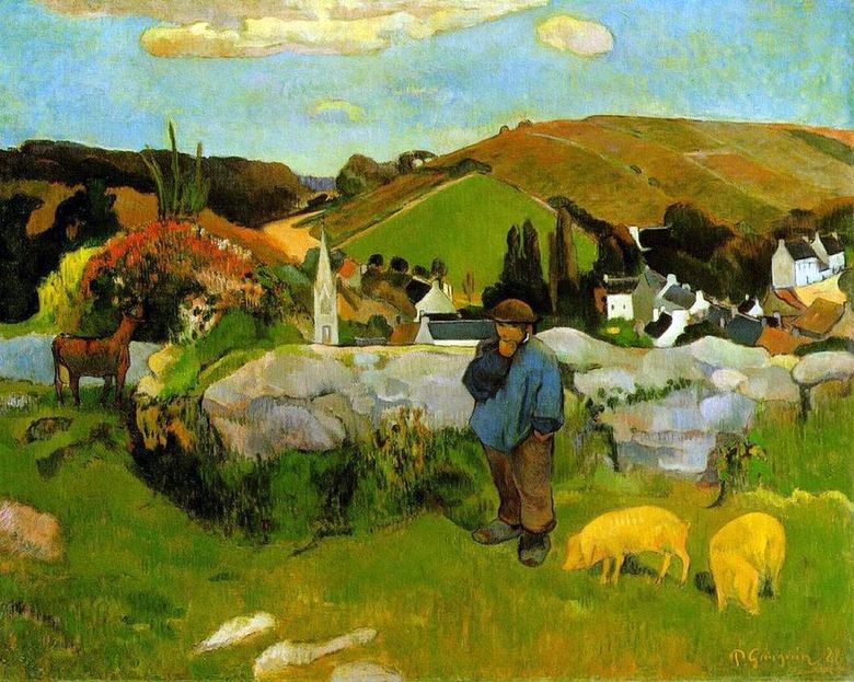 Fläskbesättning, Bretagne   Paul Gauguin
