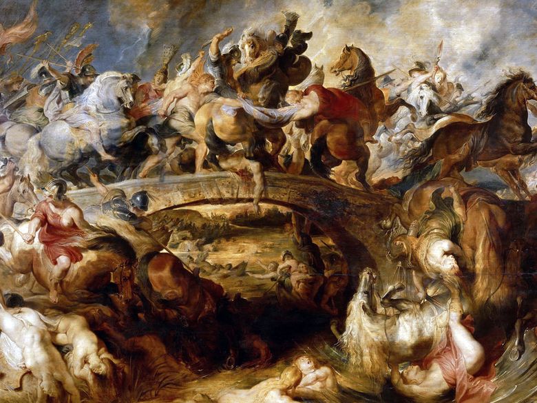 Battle of the Amazon   Peter Rubens
