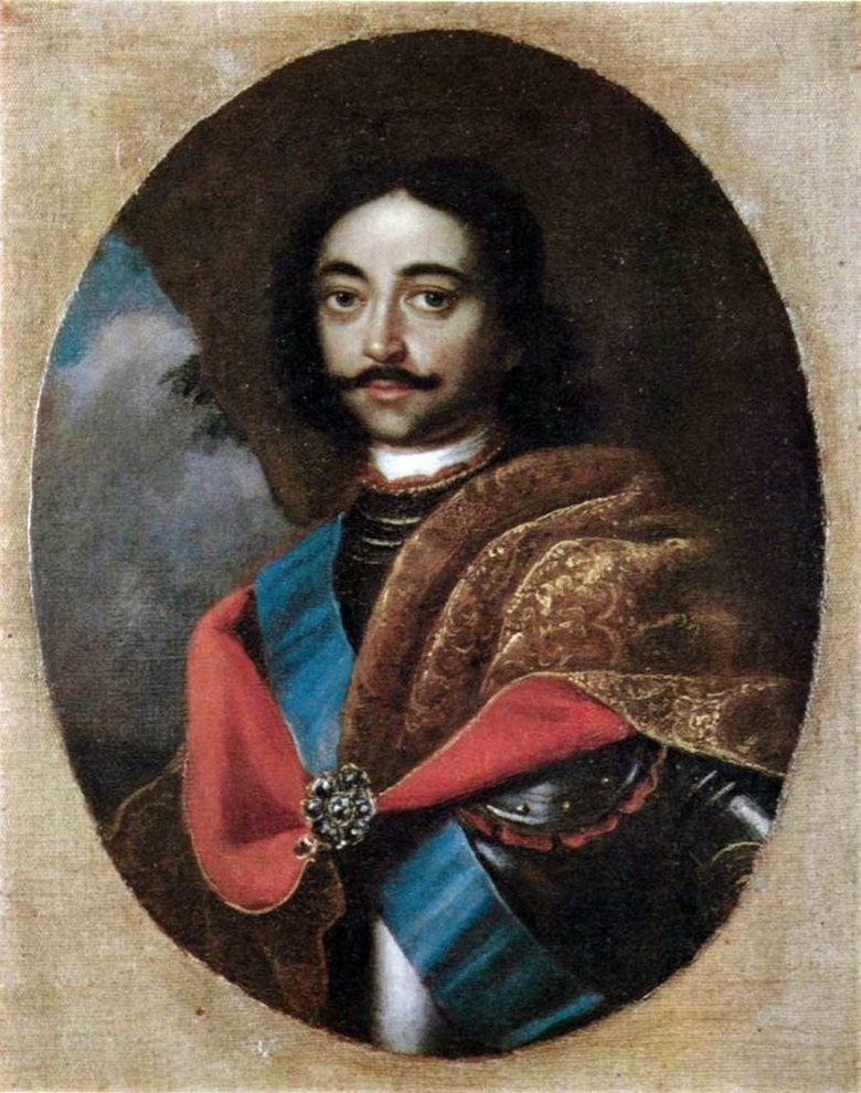 Porträtt av Peter I   Adolsky Ivan