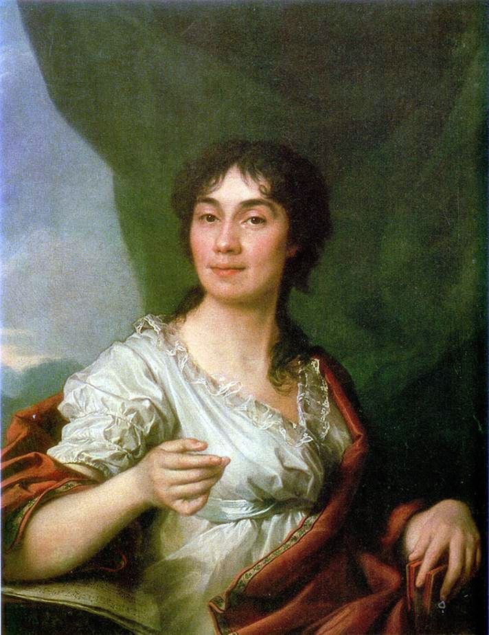 Porträtt av grevinnan A. S. Protasova   Dmitry Levitsky