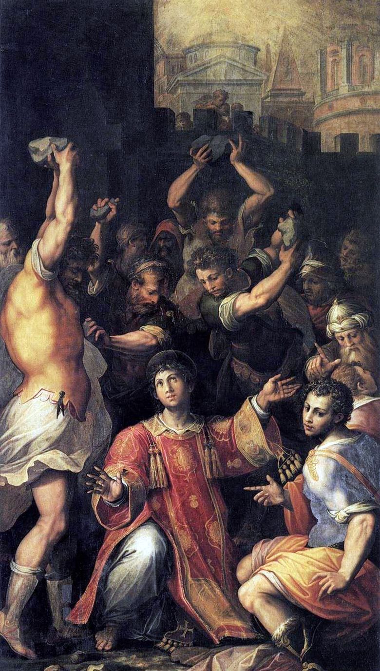 St Stephens Martyrdom   Giorgio Vasari