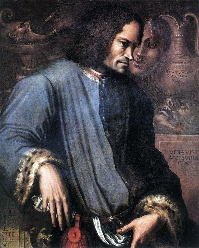 Porträtt av Lorenzo den magnifika   Giorgio Vasari