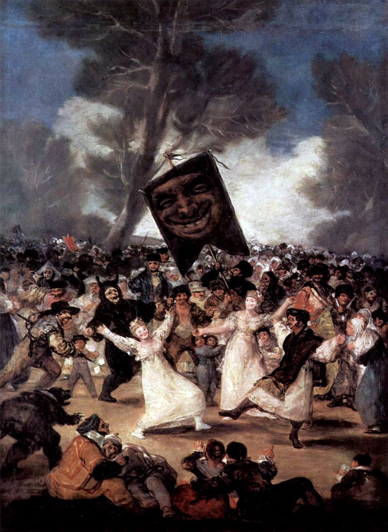 Sardine Funeral   Francisco de Goya