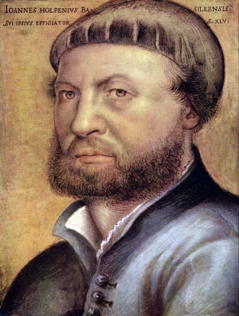 Självporträtt   Hans Holbein