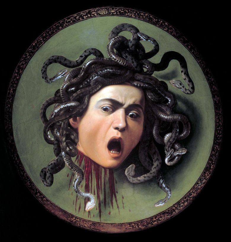 Medusa Gorgona   Michelangelo Merisi da Caravaggio