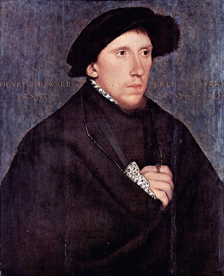 Porträtt av Henry Howard   Hans Holbein