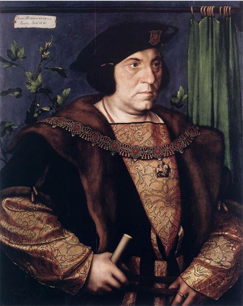 Porträtt av Sir Henry Guildford   Hans Holbein