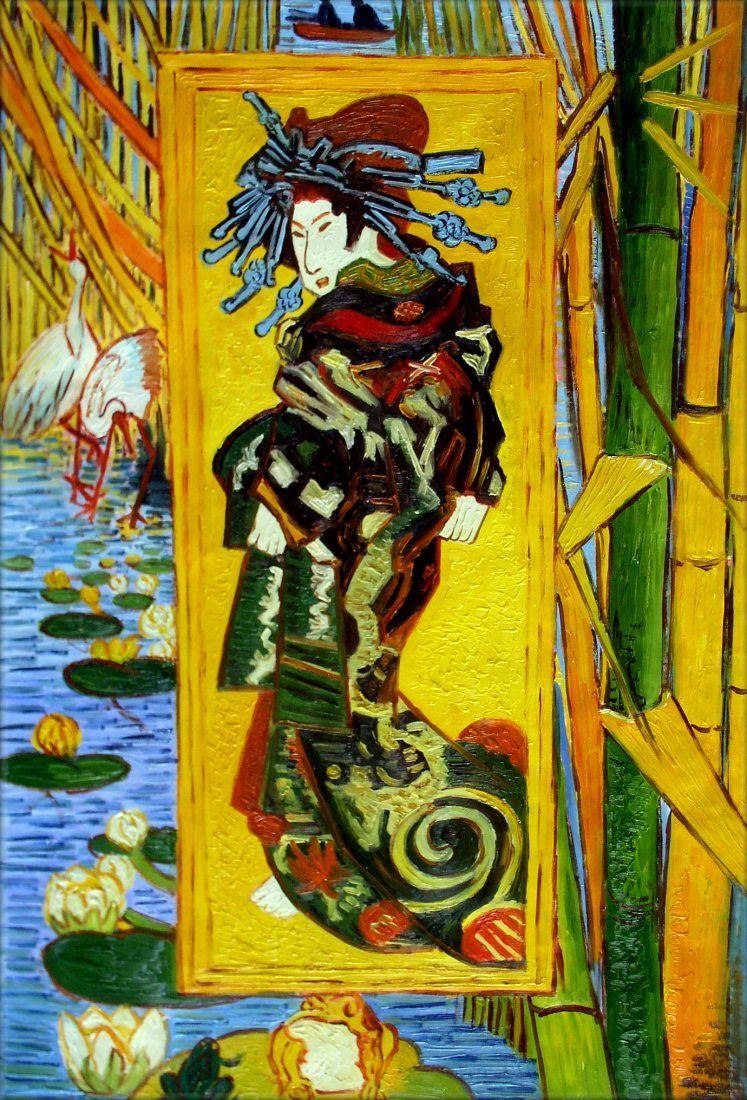 Courtesan   Vincent Van Gogh