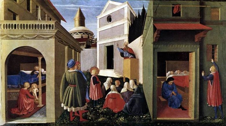 Scener från livet för St. Nicholas   Fra Beato Angelico