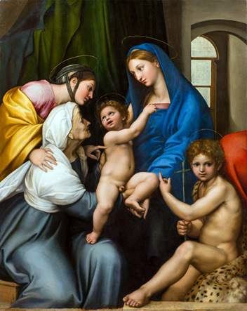 Madonna del Impannata   Rafael Santi