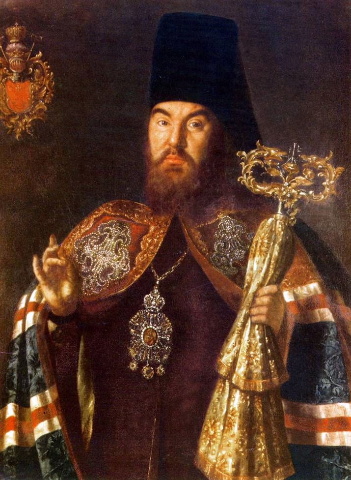 Porträtt av ärkebiskopen S. Kulyabki   Alexey Antropov