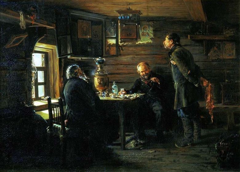 Lovers of Nightingales   Vladimir Makovsky