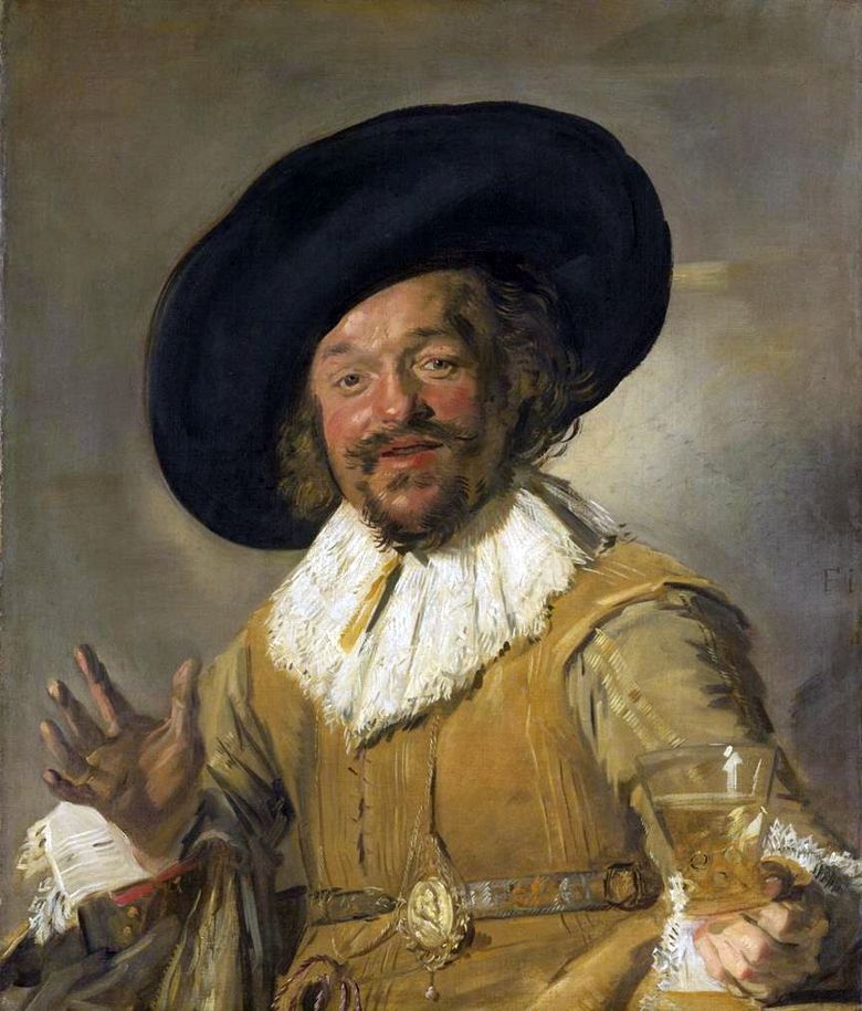 Gladlynt följeslagare   Frans Hals