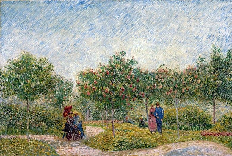 Par i Parc dArgenson i Anyier   Vincent Van Gogh
