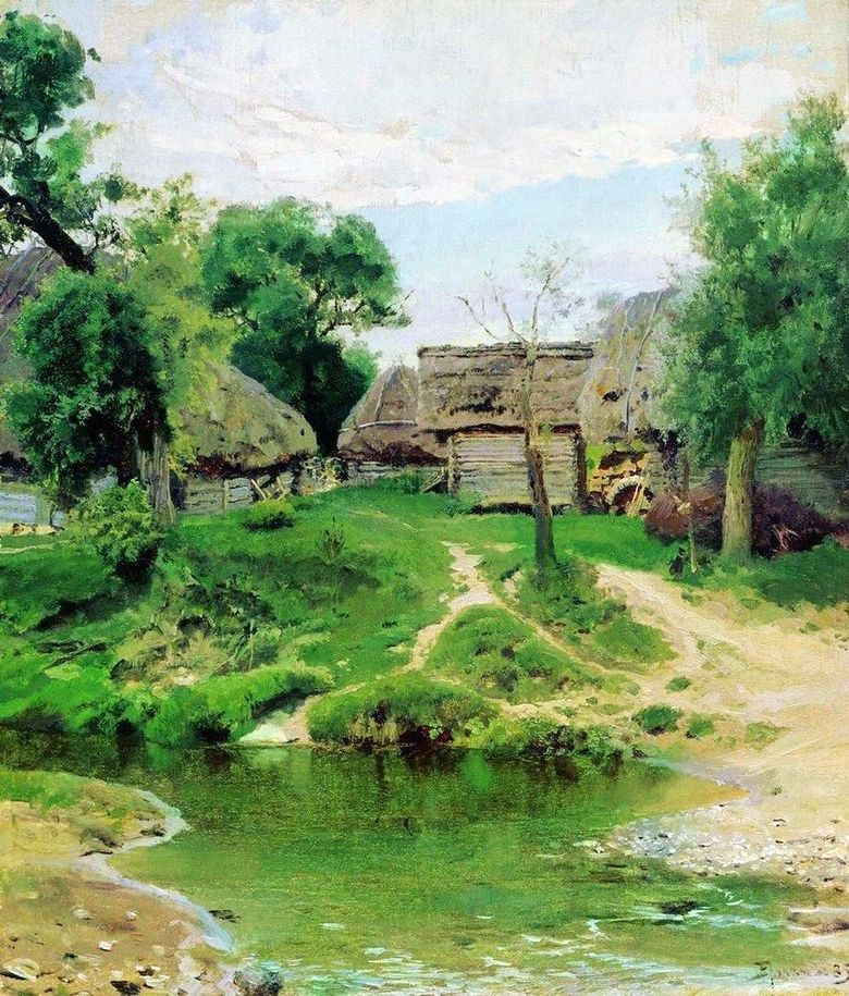Village Turgenevo   Vasily Polenov
