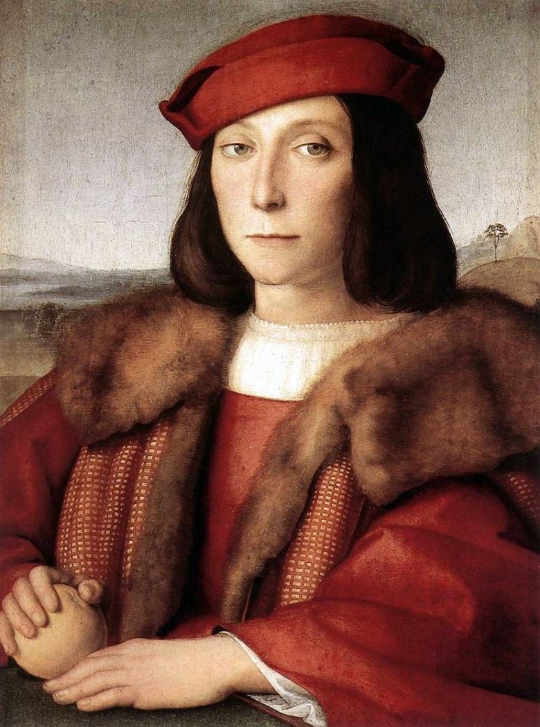 Porträtt av Francesco Maria della Rovere   Rafael Santi