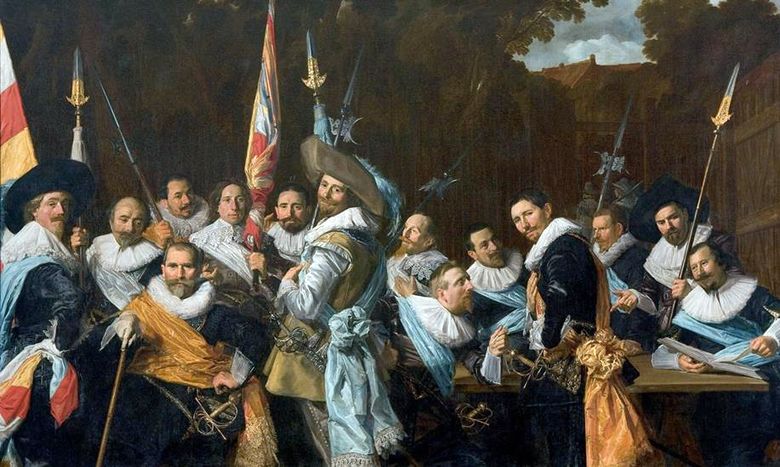 Pilar guild av sv. Adriana   Frans Hals