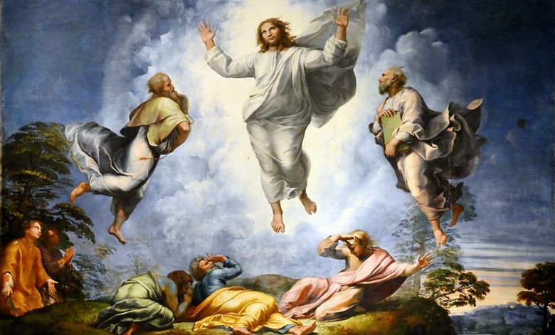 Kristi transfiguration   Rafael Santi