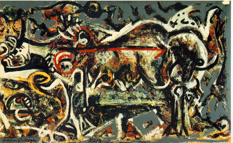 Wolf   Jackson Pollock