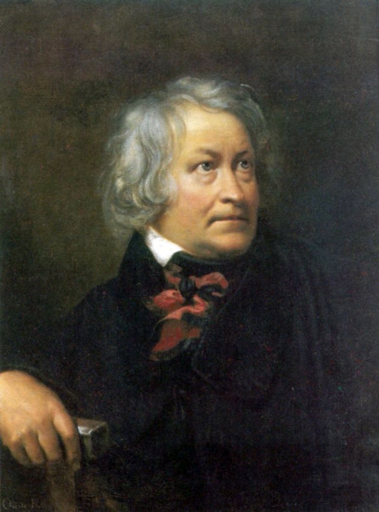 Porträtt av skulptören Thorvaldsen   Orest Kiprensky
