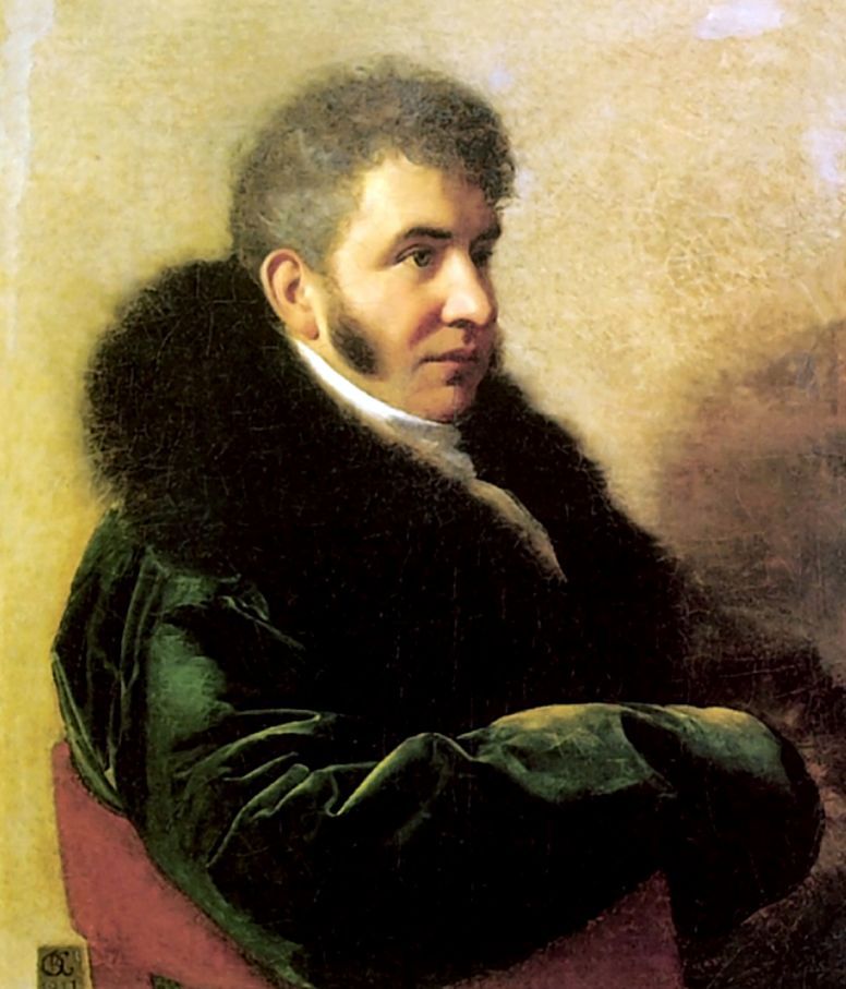 Porträtt av Prince I. A. Gagarin   Orest Kiprensky