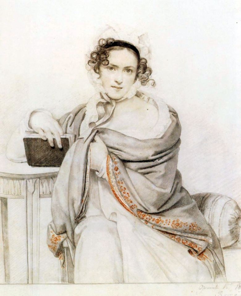 Porträtt av S. S. Scherbatova   Orest Kiprensky