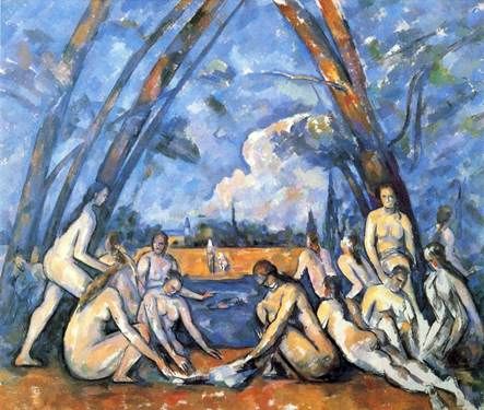 Stora badare   Paul Cezanne