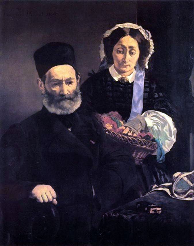Monsieur och Madame Manet   Edouard Manet