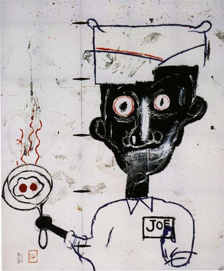 Ögon och ägg   Jean Michel Basquiat