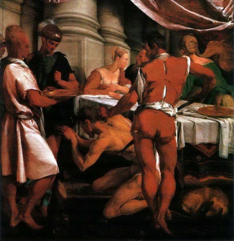 Utförandet av baptisten Johannes   Jacopo Bassano