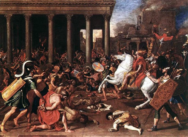 Förstörelse av templet i Jerusalem   Nicolas Poussin