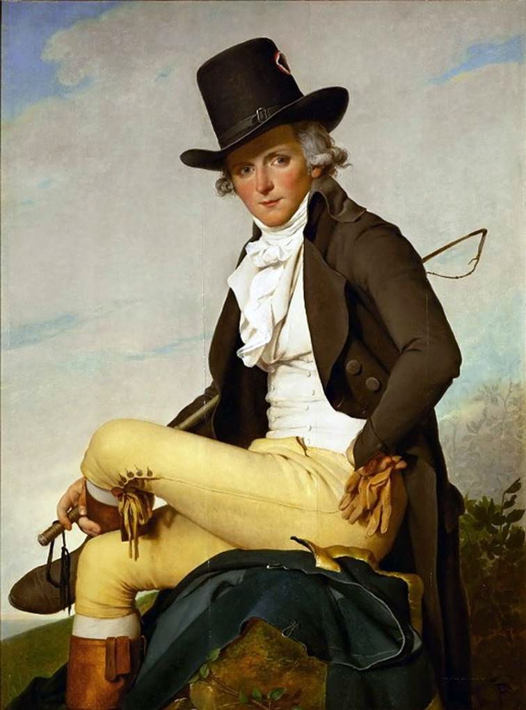 Porträtt av Pierre Serisio   Jacques Louis David
