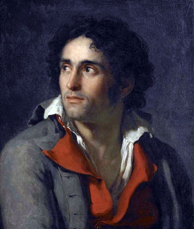 Porträtt av fängelsen   Jacques Louis David