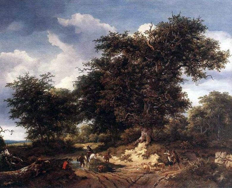 Big Oak   Jacob van Ruysdael