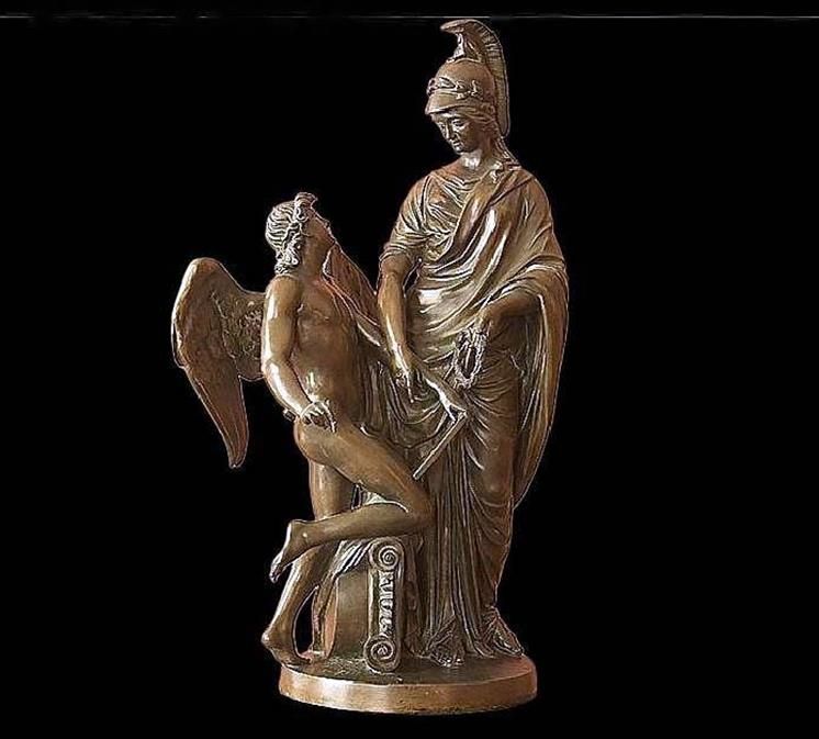 Minerva och konstens geni   Mikhail Kozlovsky