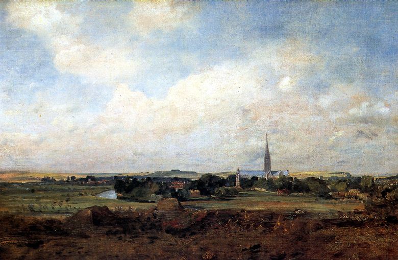 Utsikt över Salisbury   John Constable