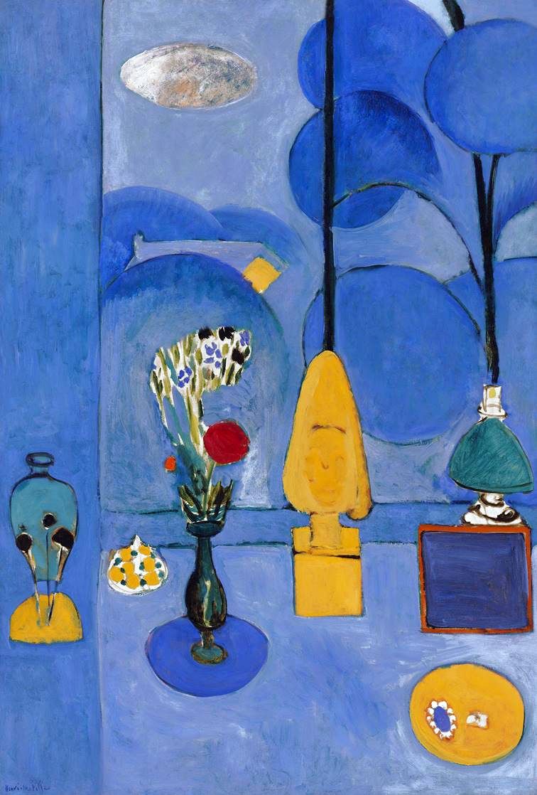 Blått fönster   Henri Matisse