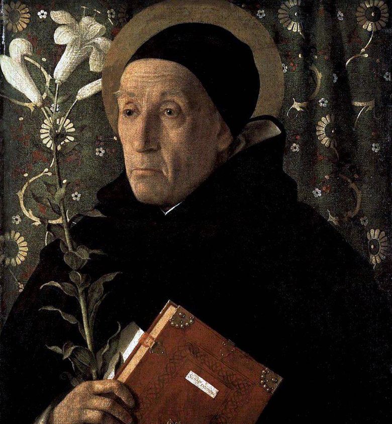 Porträtt av Fra Theodoro da Urbino   Giovanni Bellini