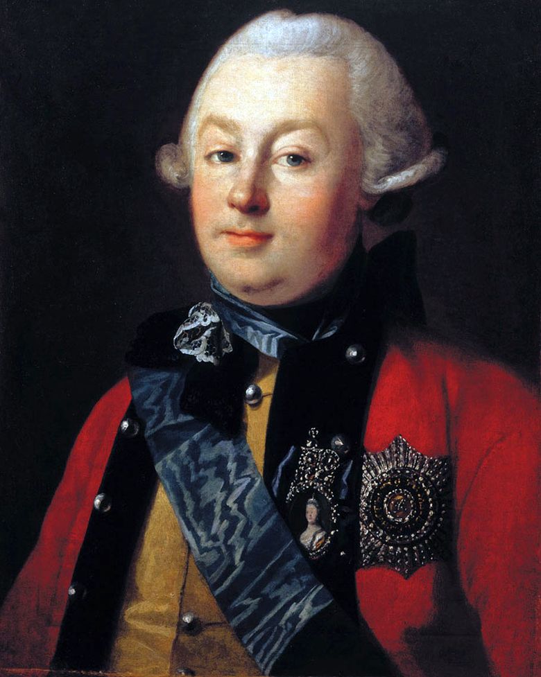 Porträtt av Prince G. G. Orlov   Karl Ludwig Hristinek