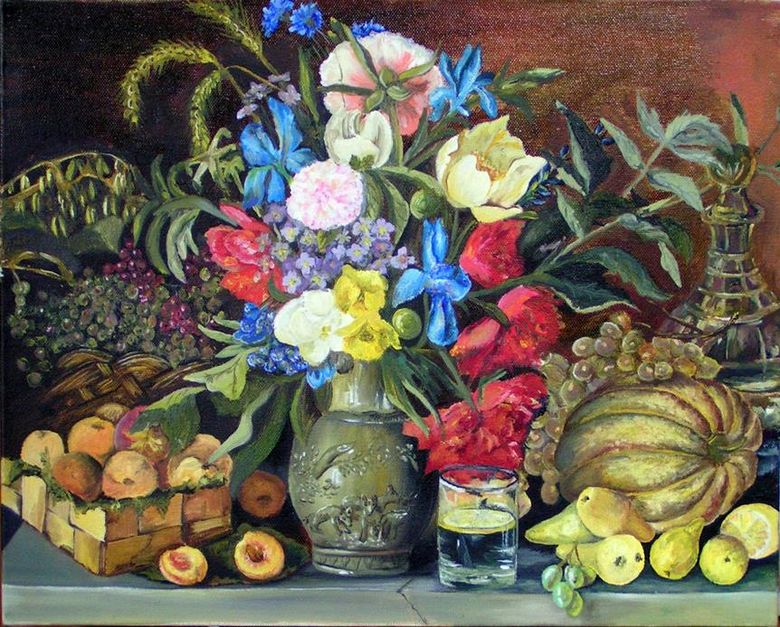 Blommor och frukter   Ivan Khrutsky